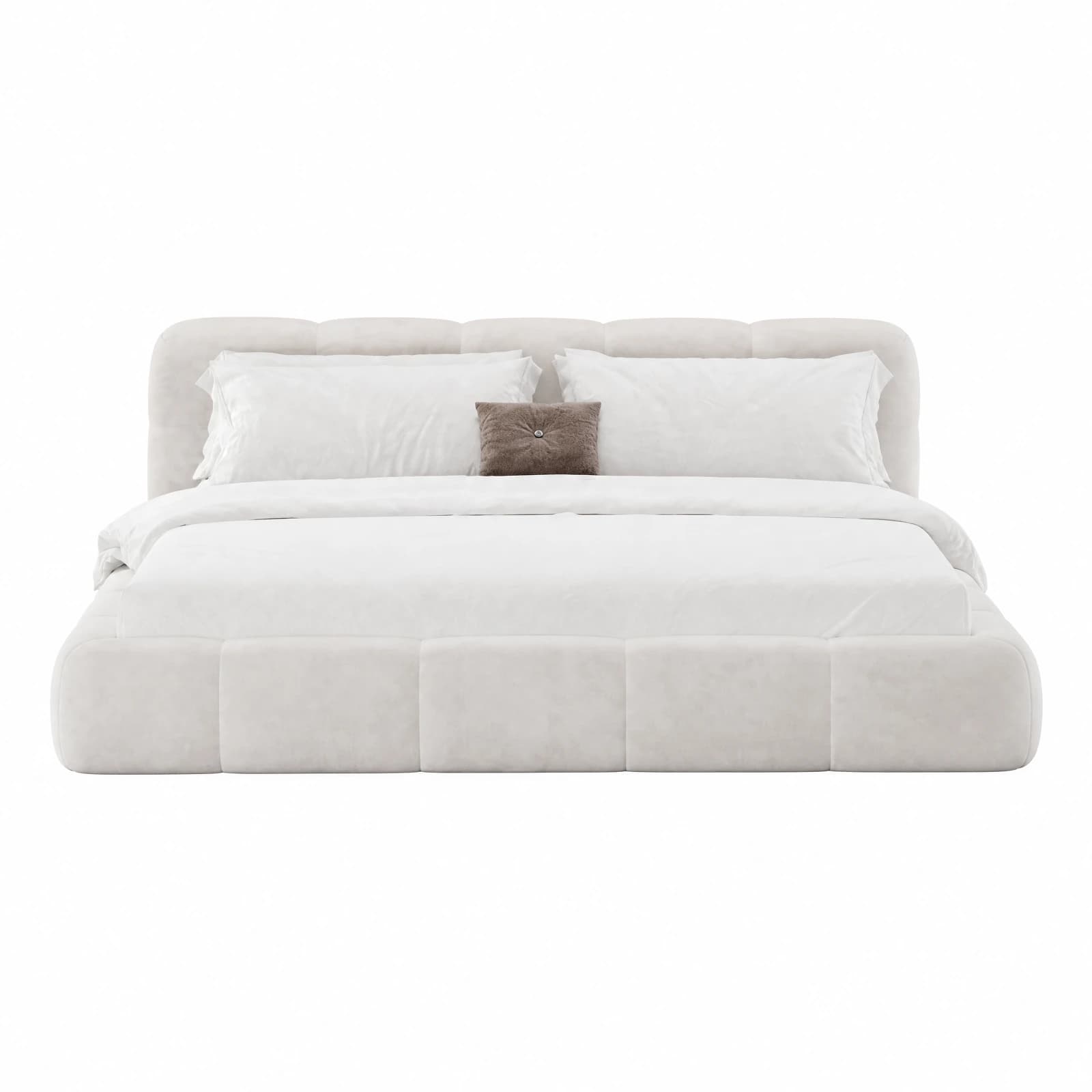 Modern Upholstered Platform Bed